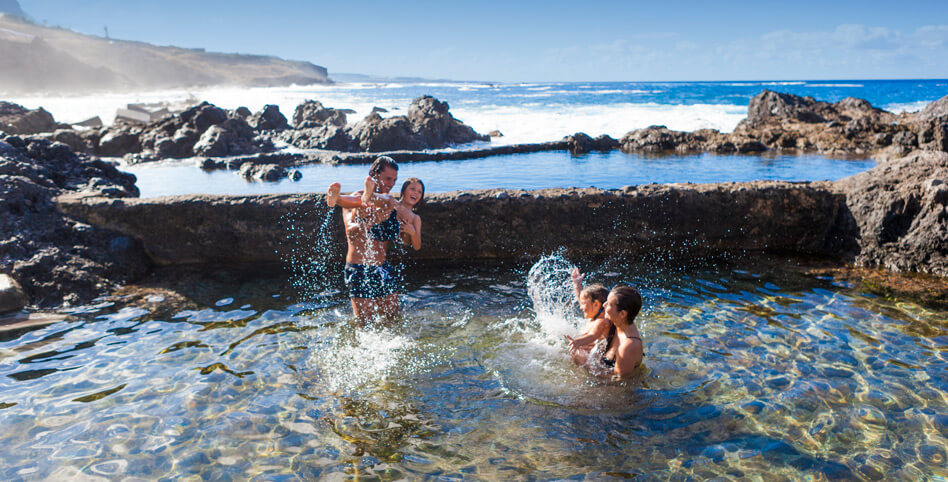 特内里菲岛的天然泳池 © Turismo de Tenerife