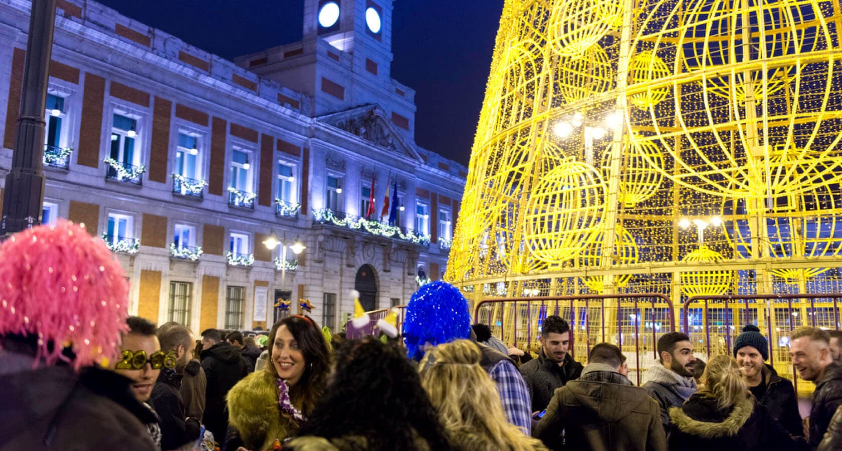 马德里太阳门广场的新年前夜 © César Lucas Andreu - Madrid Destino