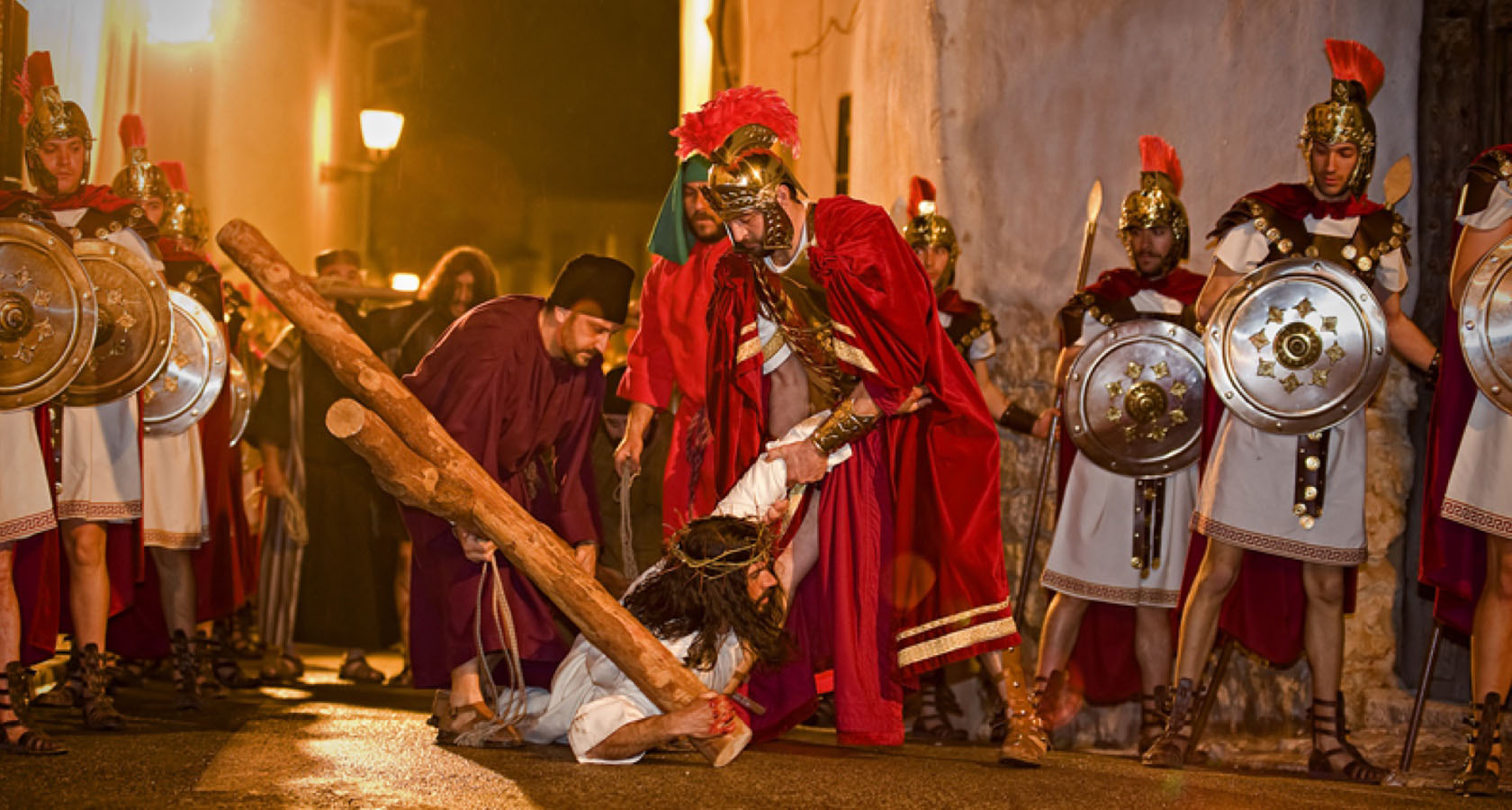 青琼市（Chinchón）的《耶稣受难记》 © Asociación Pasión de Chinchón