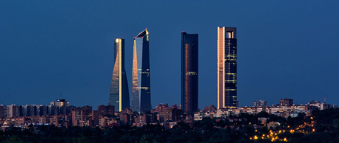 马德里，四座塔楼（Las Cuatro Torres）