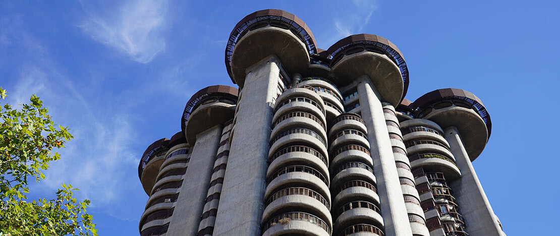 马德里，白色塔楼（Las Torres Blancas） © Jordi Cor